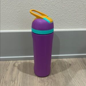 Owala Purple and Orange Kids Water Bottle